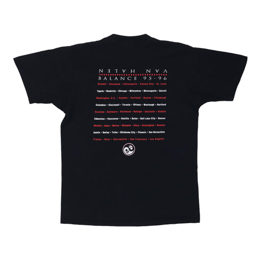 1995 Van Halen Balance Tour Shirt Back