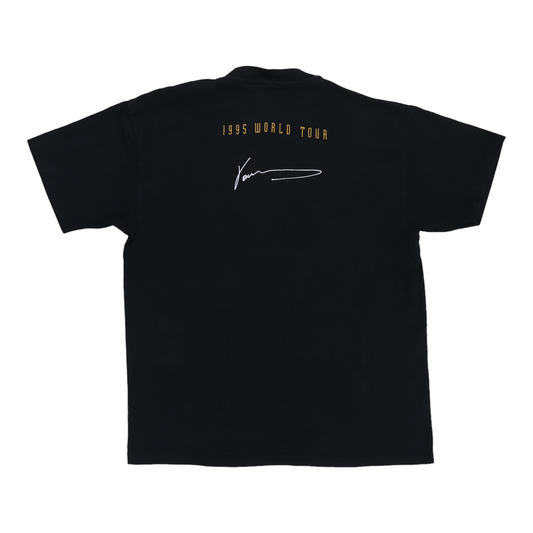 1995 Yanni Live At The Acropolis Tour Shirt Back