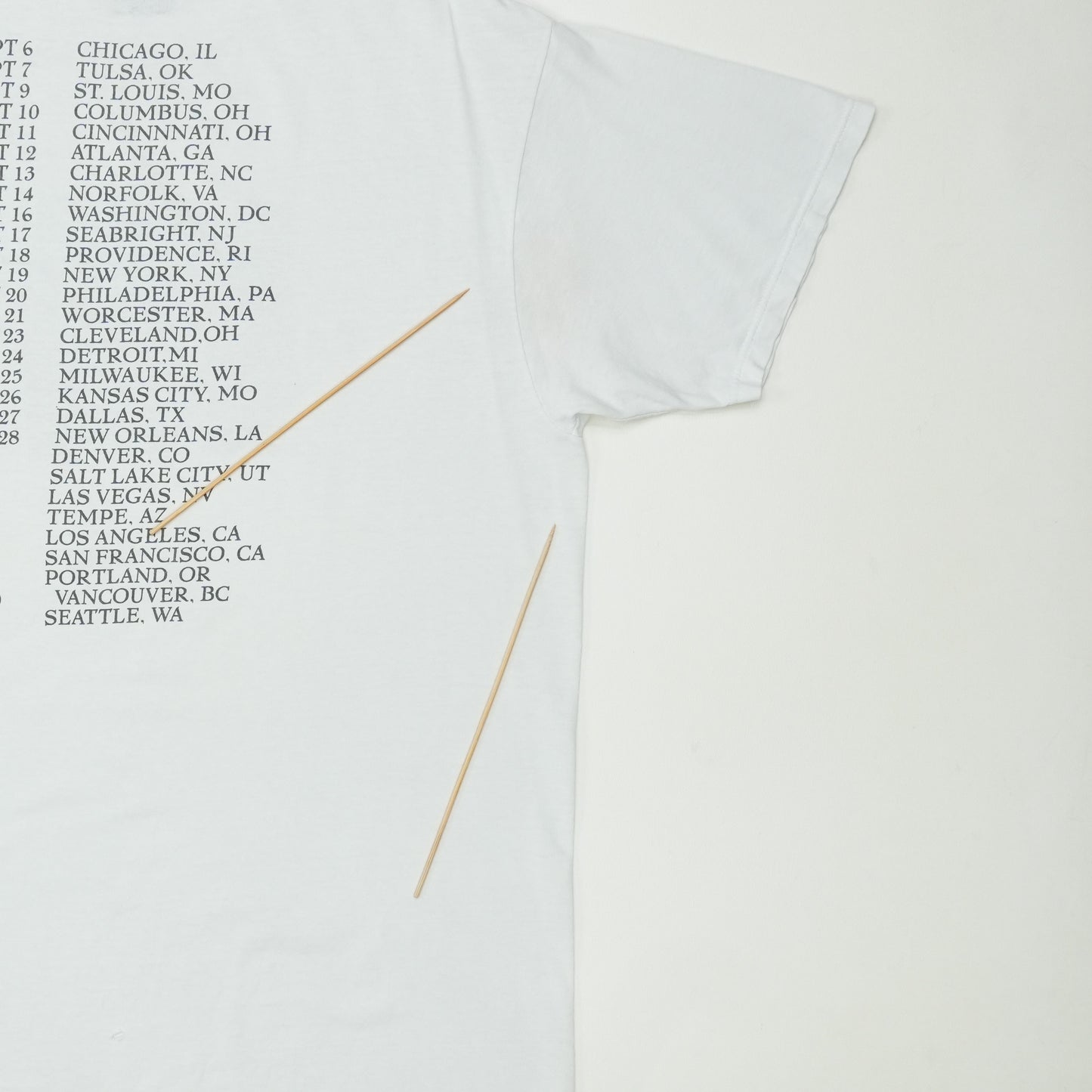 1995 Faith No More Tour Shirt