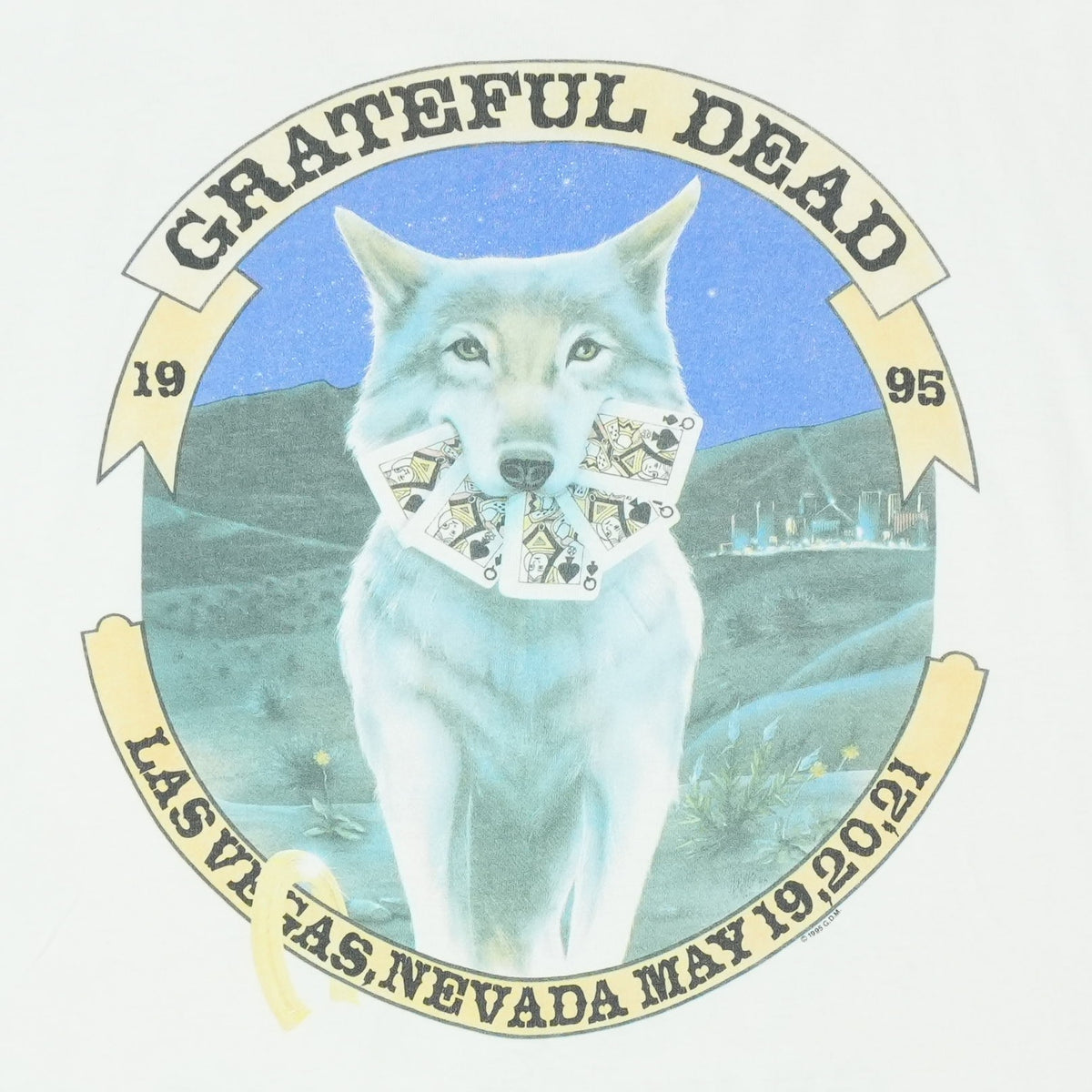 1995 Grateful Dead Las Vegas Shirt