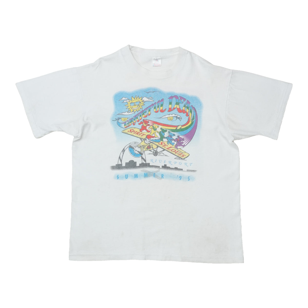1995 Grateful Dead Riverport St Louis Summer Tour Shirt