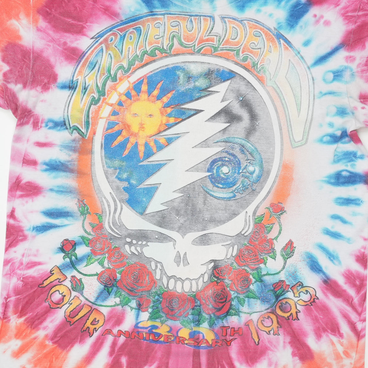 1995 Grateful Dead Summer Tour Tie Dye Shirt