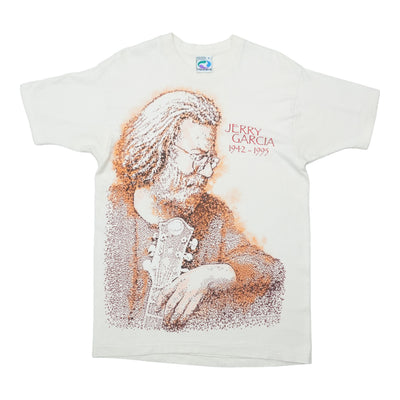 1995 Jerry Garcia Memorial Liquid Blue Shirt