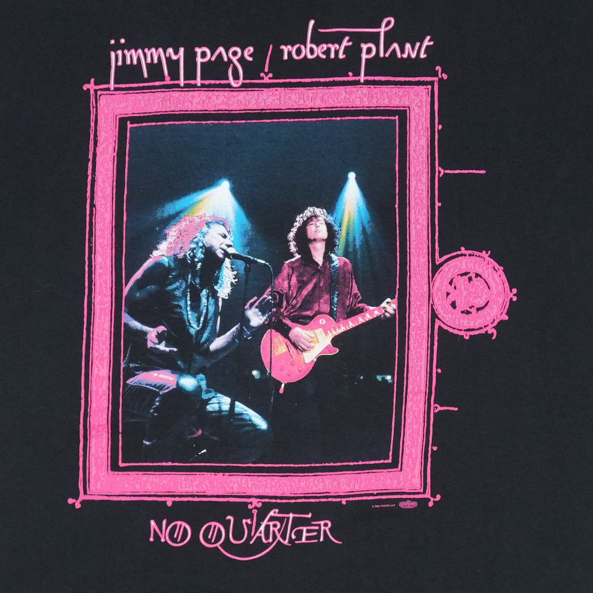 1995 Jimmy Page Robert Plant No Quarter World Tour Shirt