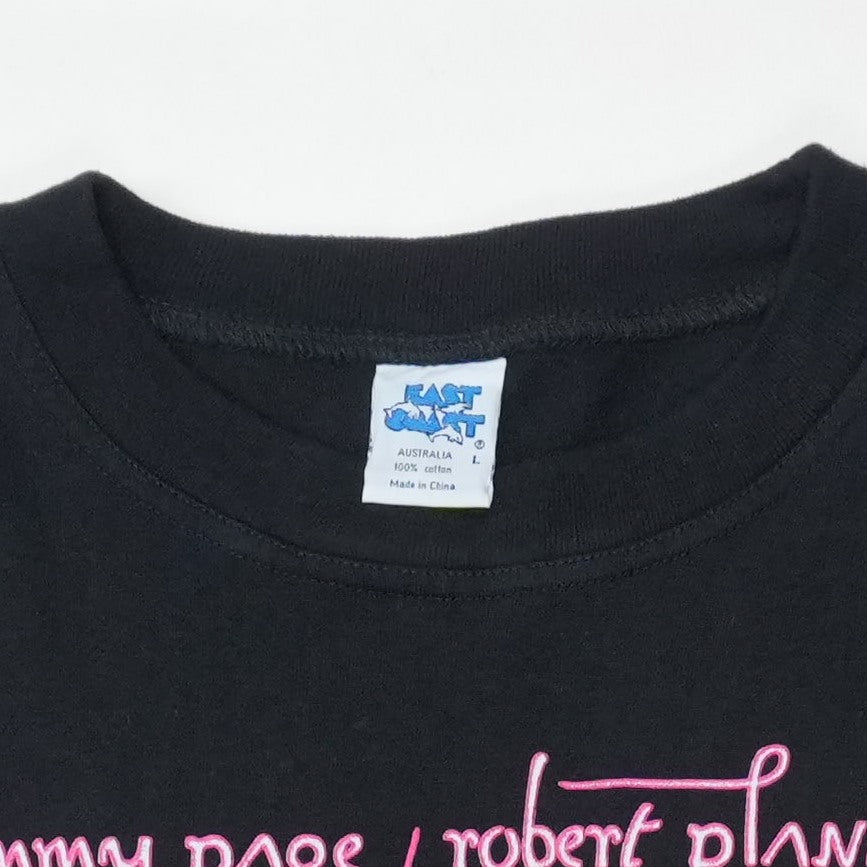 1995 Jimmy Page Robert Plant No Quarter World Tour Shirt