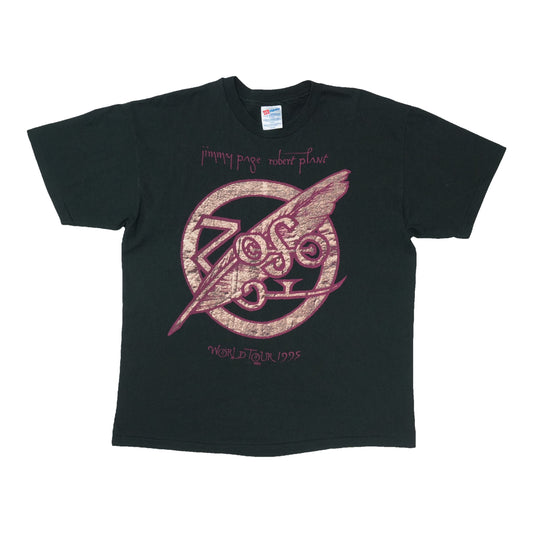1995 Jimmy Page & Robert Plant World Tour Shirt