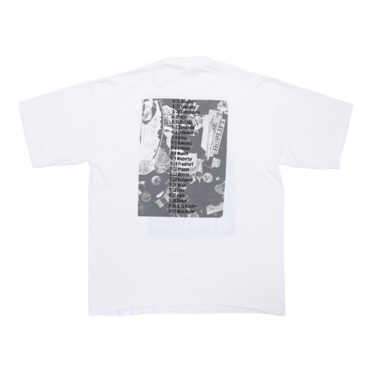 1995 Green Day Riot Euro Tour Shirt Back
