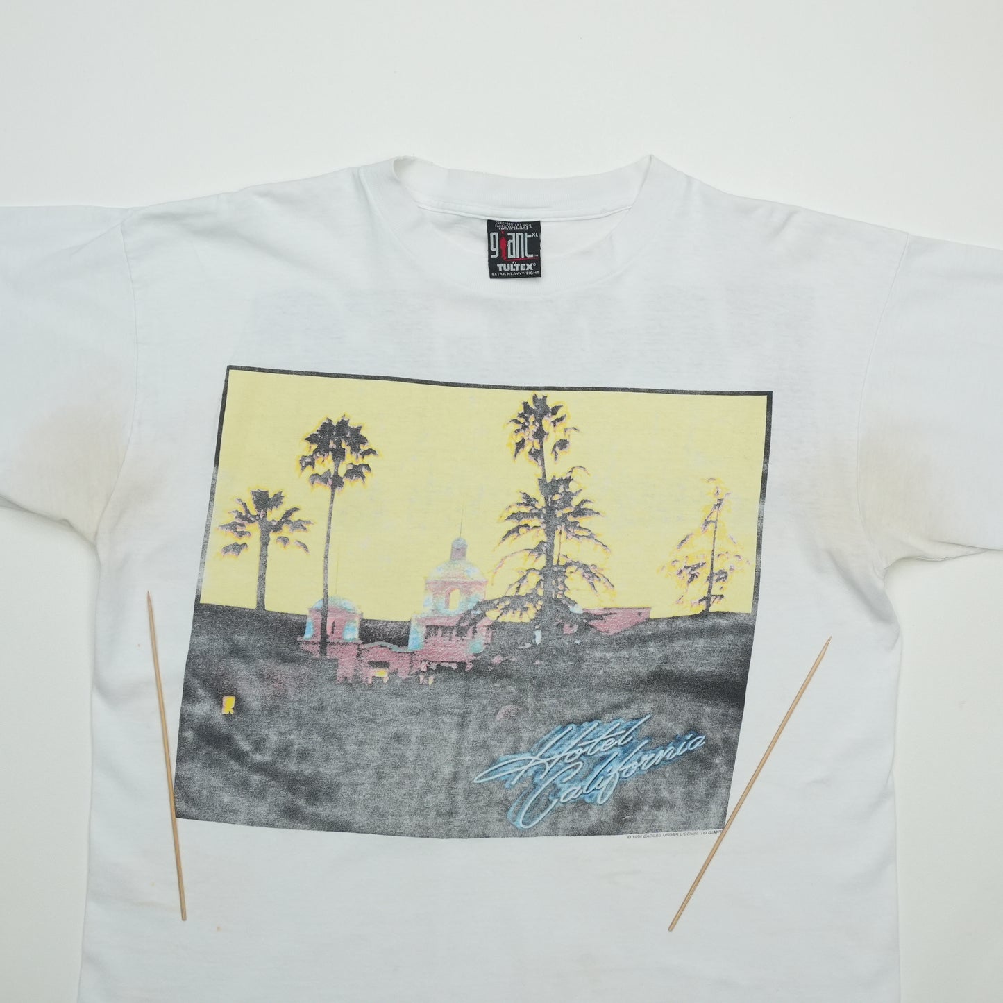 1995 Eagles Hotel California Shirt Detail 5