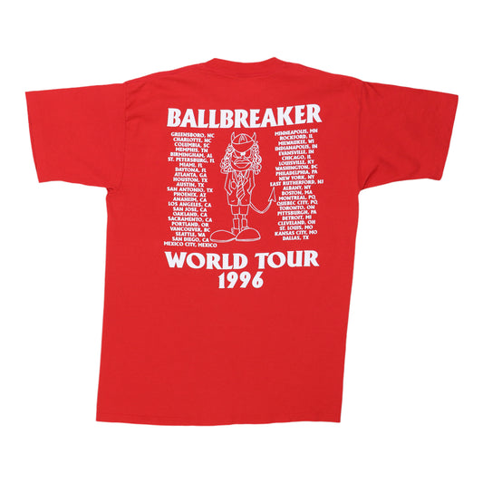 1996 ACDC Ballbreaker Tour Shirt Back