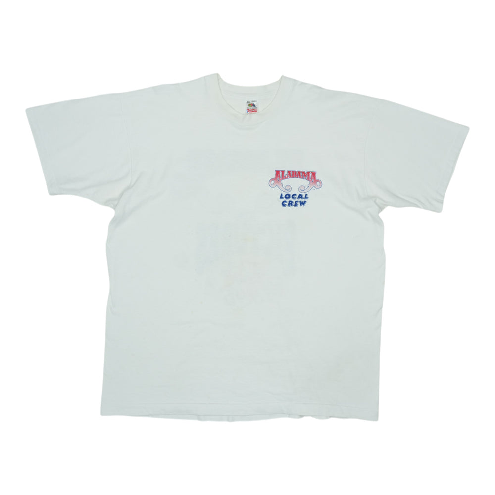 1996 Alabama Local Crew Tour Shirt