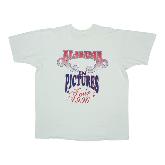 1996 Alabama Local Crew Tour Shirt Back
