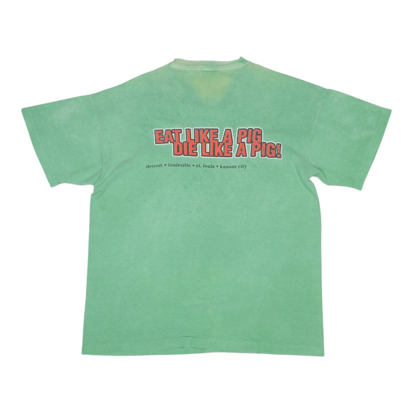 1996 Alice In Chains Die Like A Pig Tour Shirt