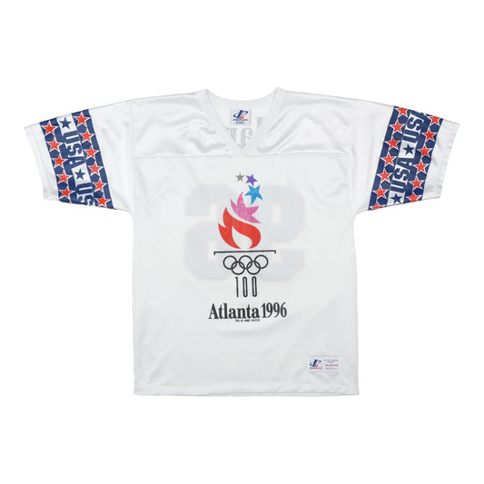 1996 Atlanta Olympics Logo Athletic Jersey
