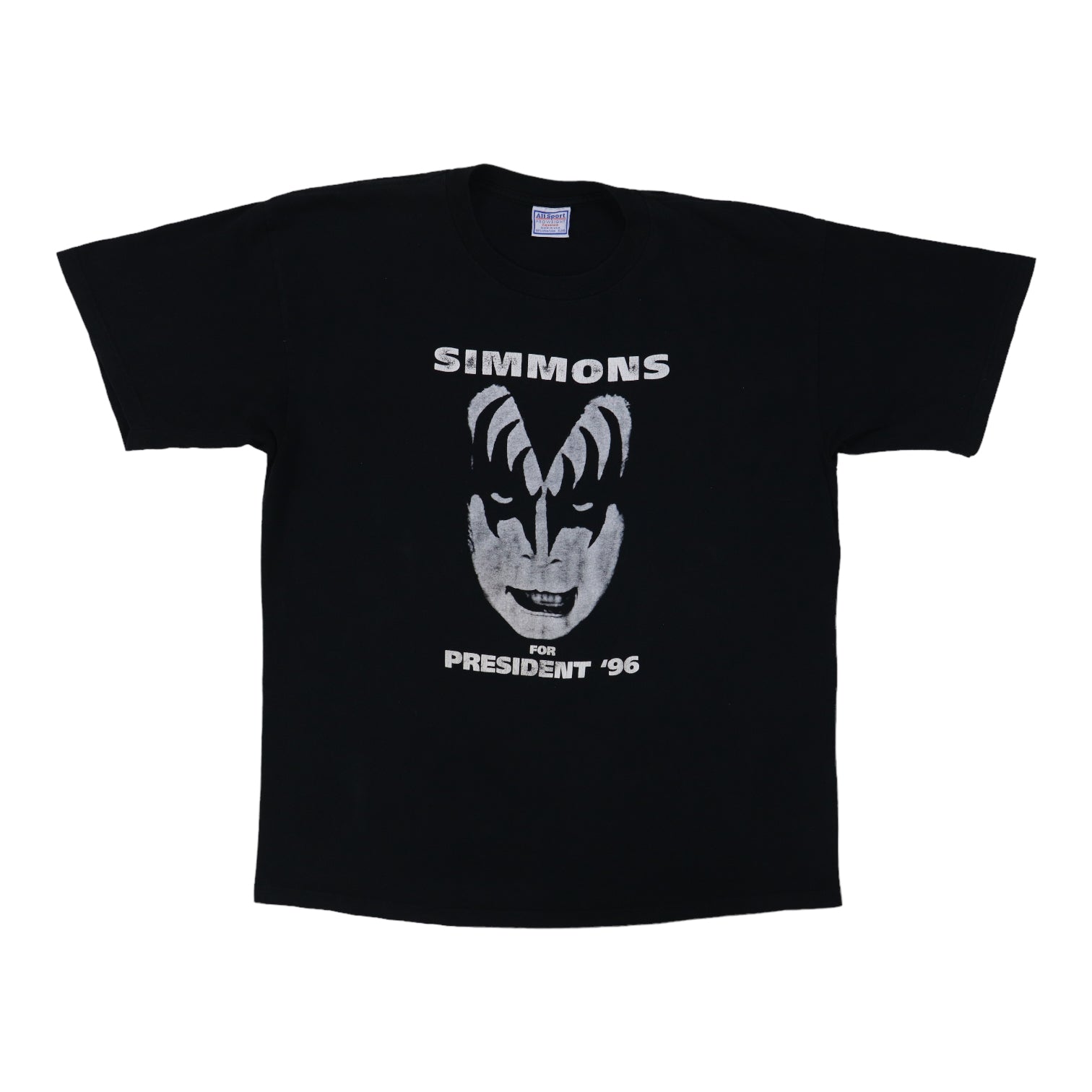 Wyco Vintage 1996 Gene Simmons for President Shirt