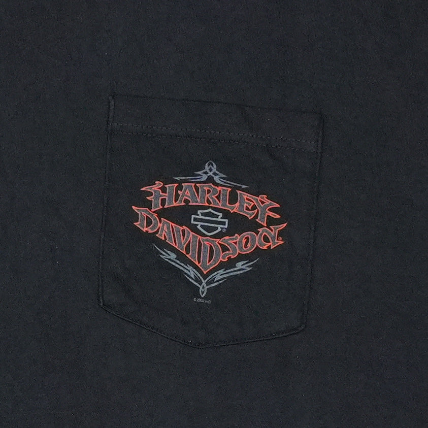 1996 Harley Davidson Bleu Bayou Monroe Louisiana Shirt