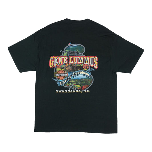 1996 Harley Davidson Gene Lummus Swannanoa North Carolina Shirt
