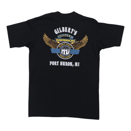 1996 Harley Davidson Port Huron Shirt Back