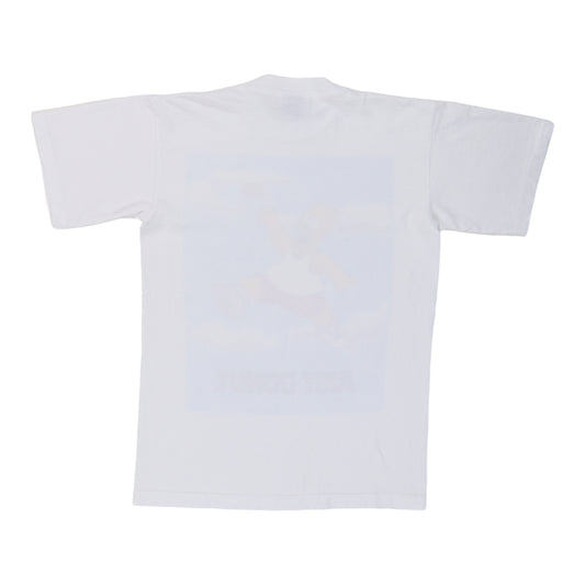 1996 Homer Simpson Just Donut Stanley Desantis Shirt Back