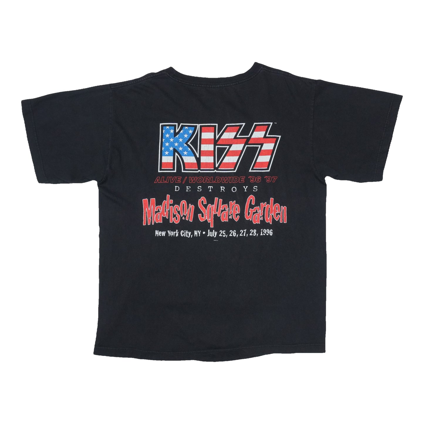 1996 KISS Alive Worldwide Madison Square Garden Shirt