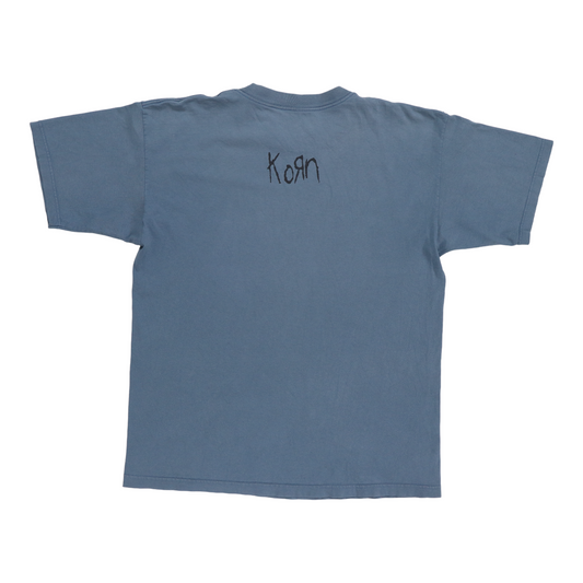 1996 Korn Anime Shirt Back