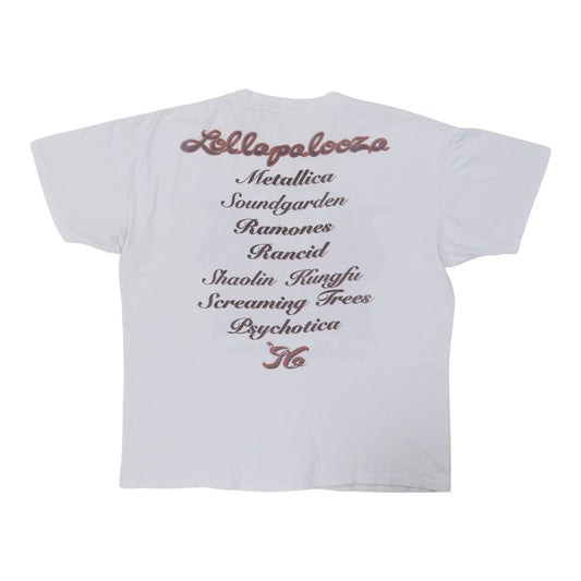 1996 Lollapalooza Summer Of Noise Concert Shirt Back