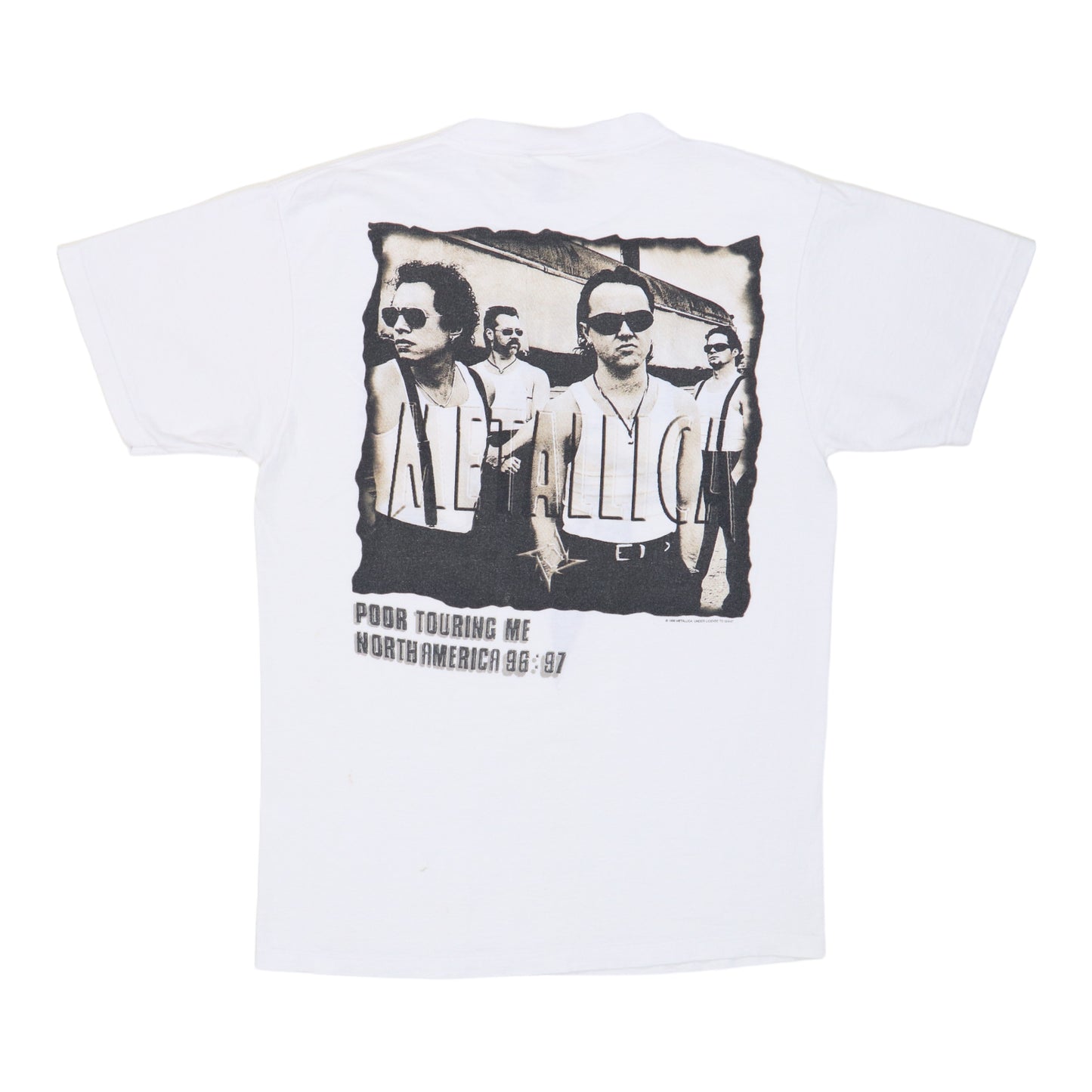 1996 Metallica Poor Touring Me Tour Shirt