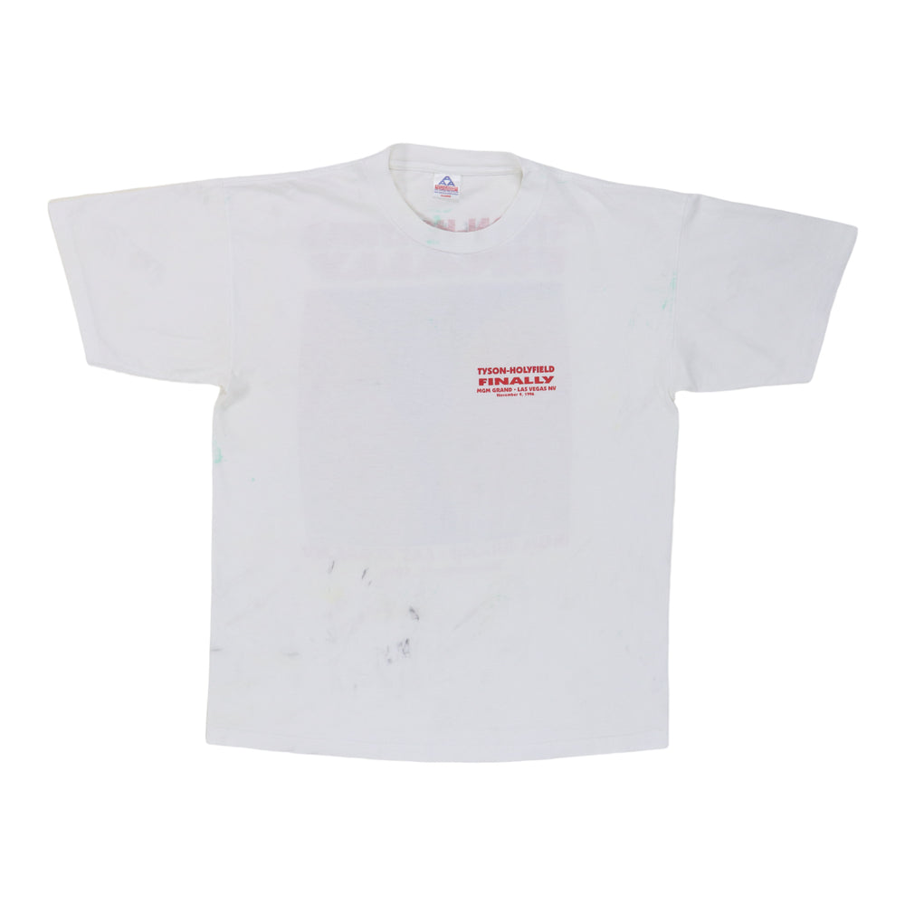1996 Mike Tyson Evander Holyfield MGM Grand Shirt