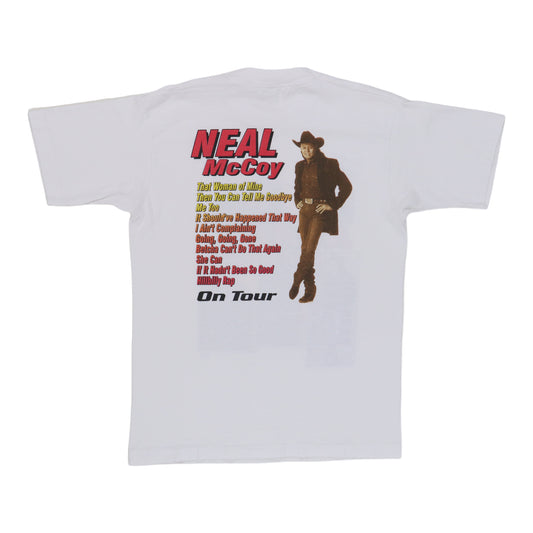 1996 Neal McCoy Tour Shirt Back
