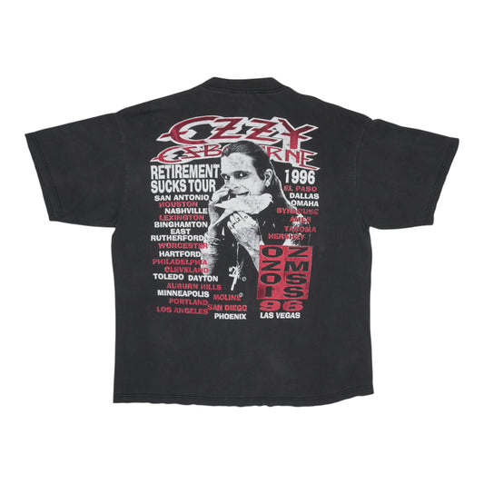 1996 Ozzy Osbourne Ozzmosis Tour Shirt Back