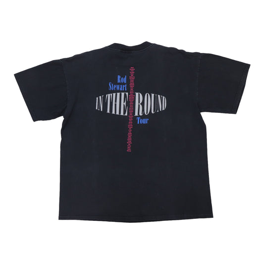 1996 Rod Stewart Tour Shirt Back