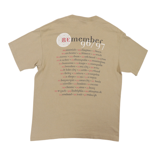 1996 Rusted Root Remember Tour Shirt Back