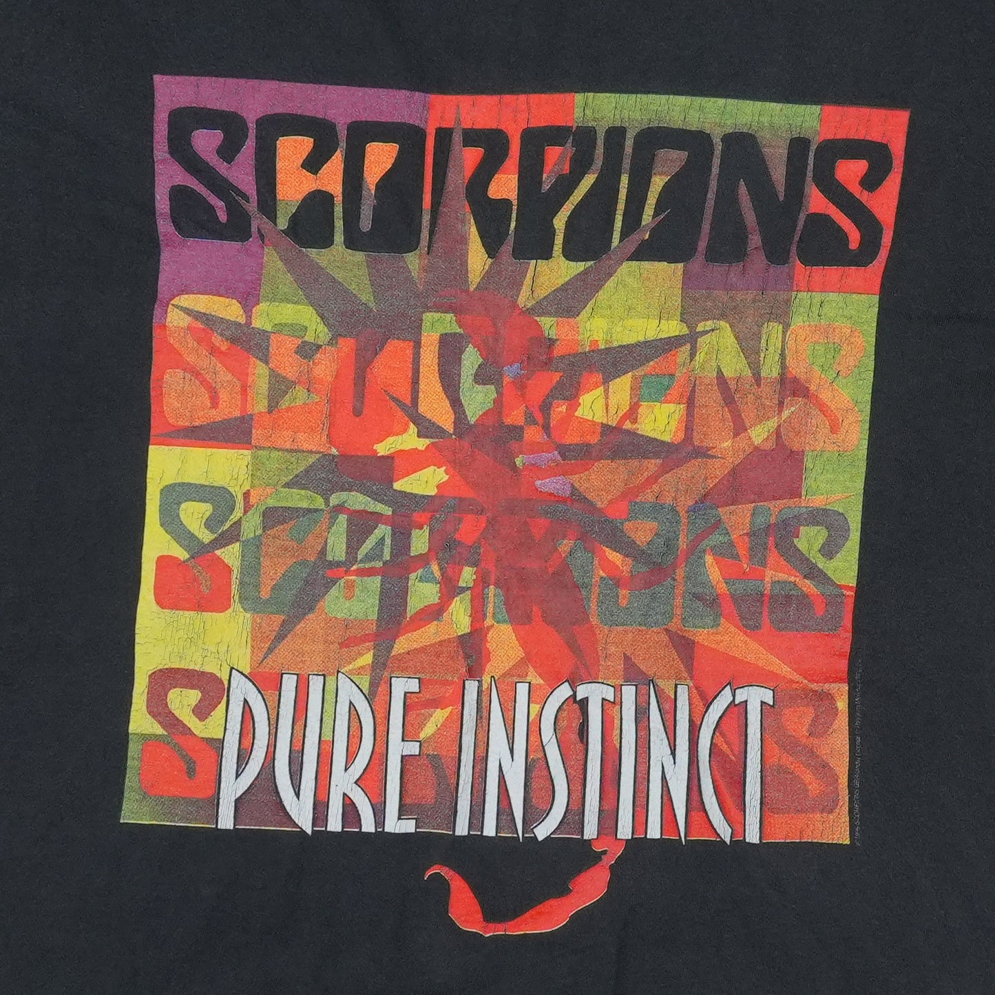 1996 Scorpions Pure Instinct Tour Shirt