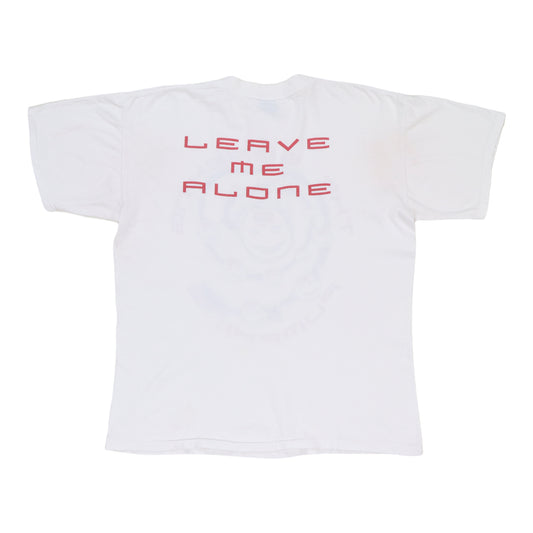 1996 Smashing Pumpkins Leave Me Alone Shirt Back