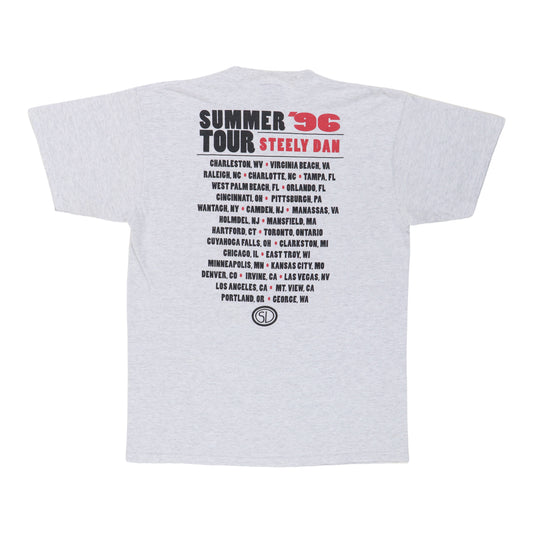 1996 Steely Dan Summer Tour Shirt Back