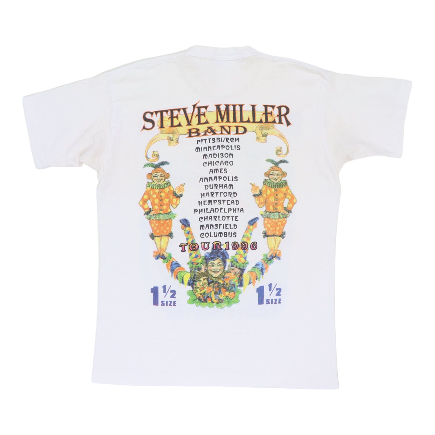 1996 Steve Miller Summer Tour Shirt