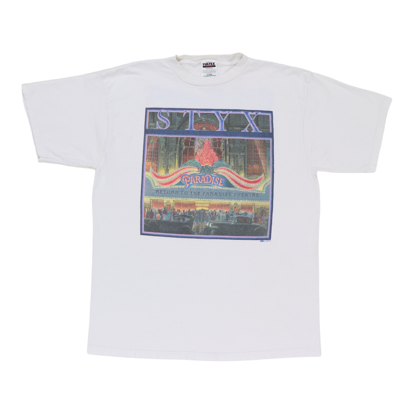 1996 Styx Return To Paradise Theatre Tour Shirt