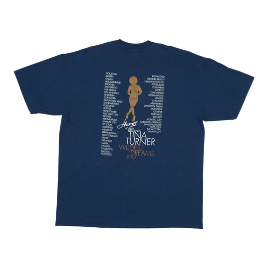 1996 Tina Turner Wildest Dreams Tour Shirt Back