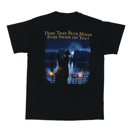 1996 Toby Keith Blue Moon Shine Shirt Back