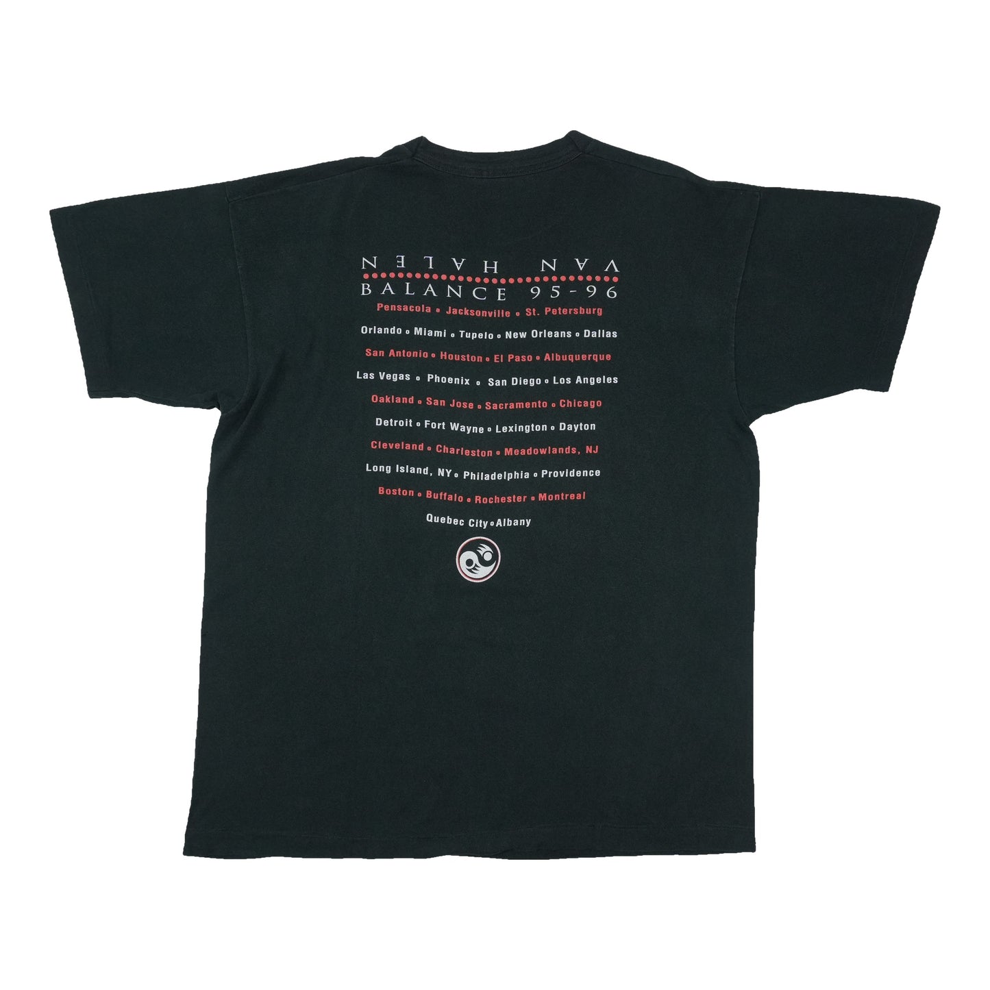 1996 Van Halen Balance Tour Shirt