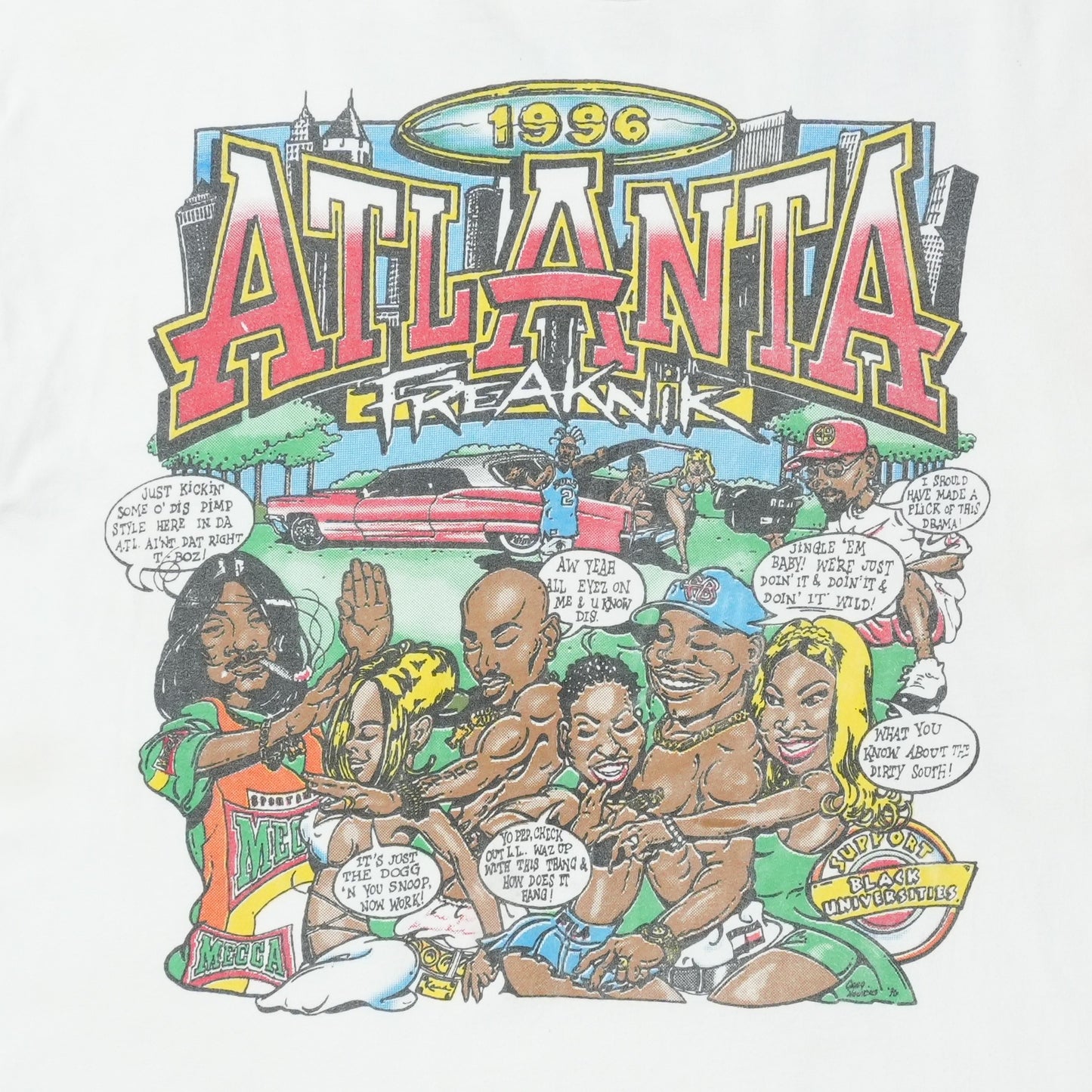 1996 Atlanta Freaknik Shirt