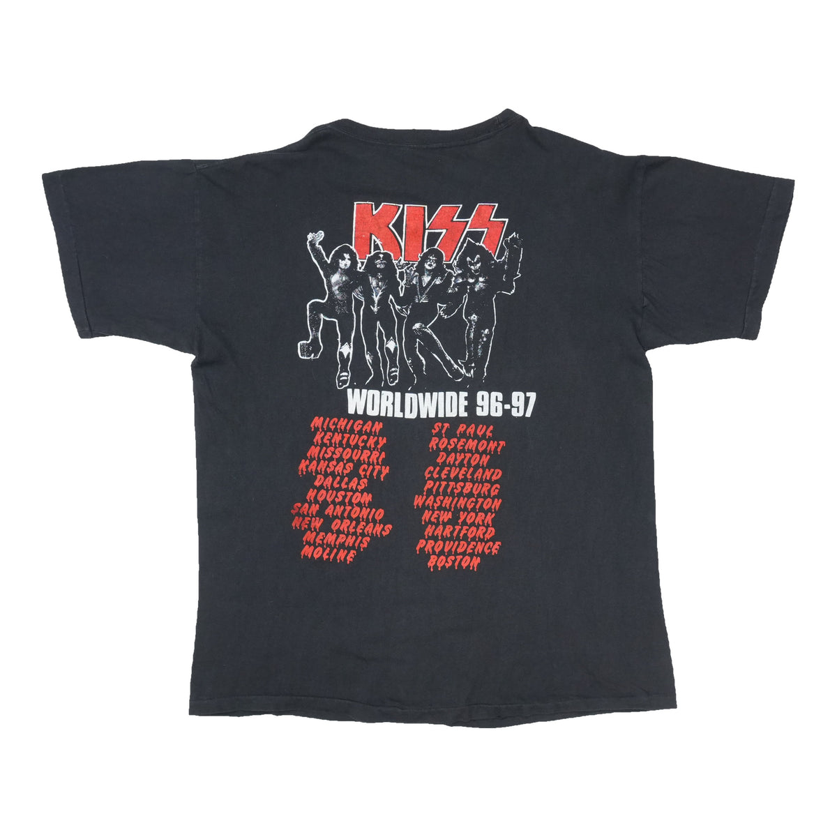1996 KISS Worldwide Tour Shirt