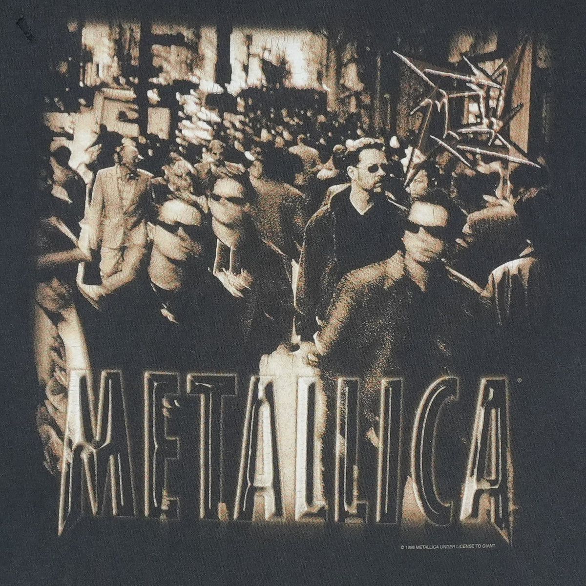 1996 Metallica Band Photo Shirt