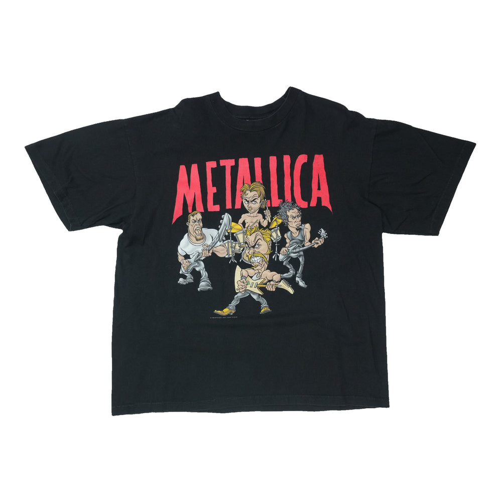 1996 Metallica Cartoon Tour Shirt