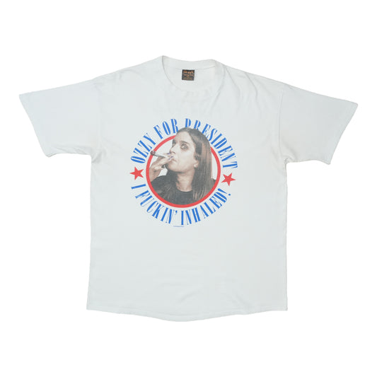 1996 Ozzy Osbourne Ozzy For President Shirt
