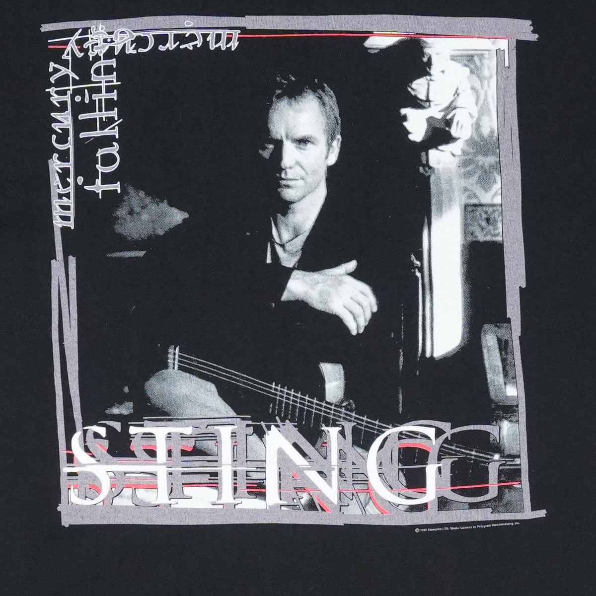 1996 Sting Mercury Falling Tour Shirt