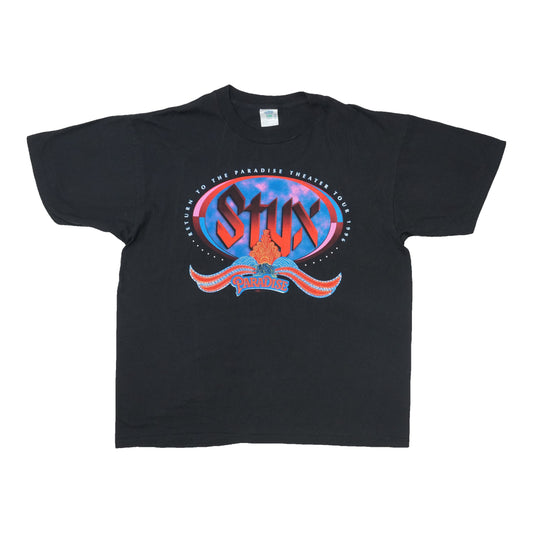 1996 Styx Return To The Paradise Theatre North American Tour Shirt