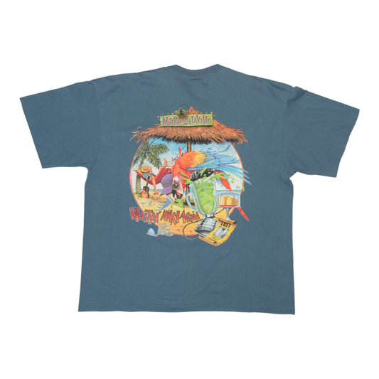 1996 Jimmy Buffett Margaritaville Shirt Back