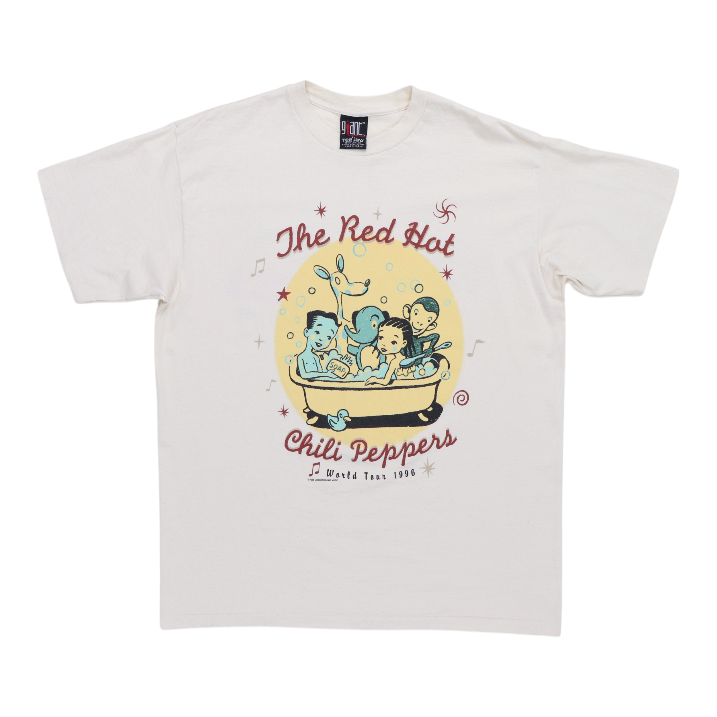 90s Red Hot Chili Peppers 1996年ワールドツアー 1996 Red Hot Chili Peppers World Tour Shirt | Authentic Vintage