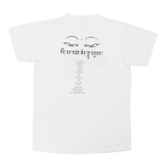 1996 Tibetan Freedom Concert Shirt Back