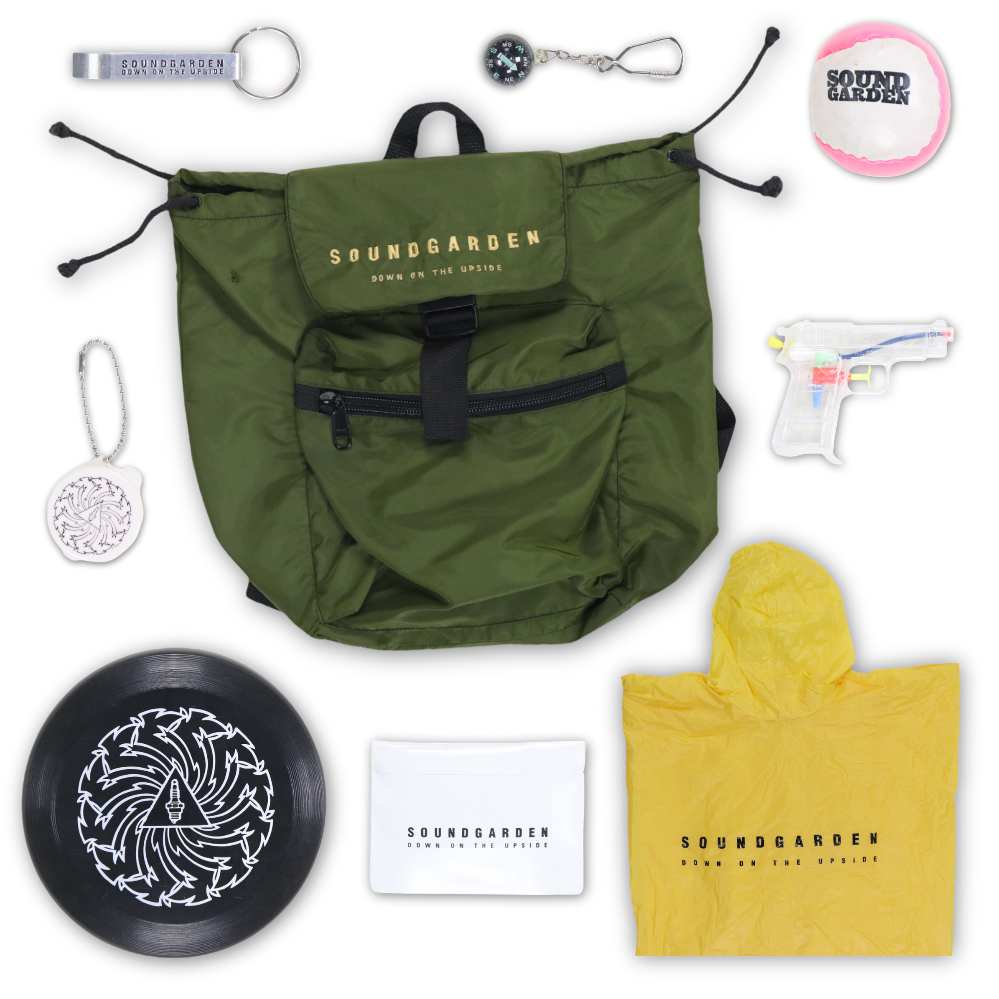 邦楽 banbi soundgarden 1996 Soundgarden Down On The Upside Promo Picnic Bag | Authentic